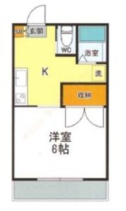 ドミール鷹ノ台の間取り画像