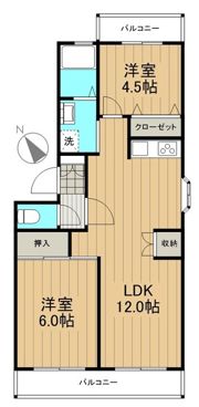 プライムガーデンMT5号棟の間取り画像