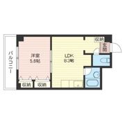 コーポかわせの間取り画像