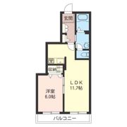 ピスケス溝ノ口の間取り画像