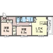 アミコートセンター南の間取り画像