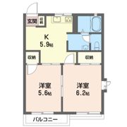 クロッシング吉野の間取り画像