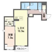 シャーメゾン フィオーレ ルナの間取り画像