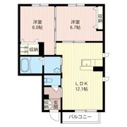 エトワール IIの間取り画像