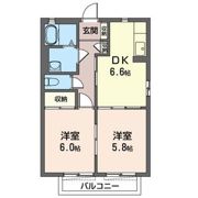 サウスタウン Cの間取り画像