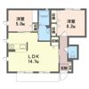 グランドールDの間取り画像