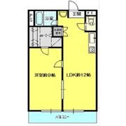 シャトー共栄の間取り画像