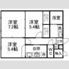 荒巻ハイツA棟の間取り画像