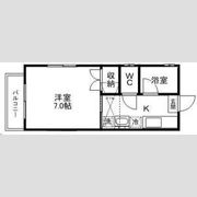 ハイムヒロの間取り画像