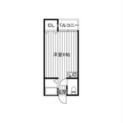 スクエアコート津田の間取り画像