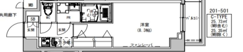 S-RESIDENCE本所吾妻橋の間取り画像