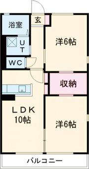 ルシェリアの間取り画像