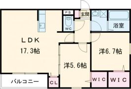 シエーナ登美ヶ丘の間取り画像