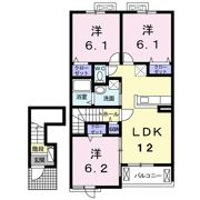 グレイスタウン丸領Aの間取り画像