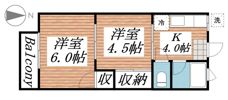 パナハイツ幹の間取り画像