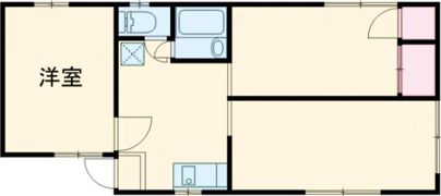 島津ハイツの間取り画像