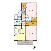 アメニティ名倉 Eの間取り画像