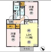 ドエル福島 Bの間取り画像