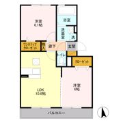 レイクガーデンの間取り画像