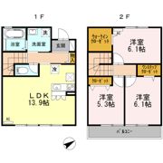 シーゲート府中Ⅱの間取り画像