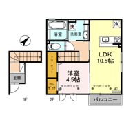 クレジュールⅢの間取り画像