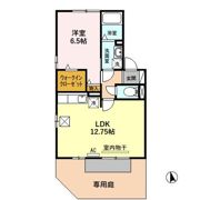 リビングタウン下奈良 Aの間取り画像