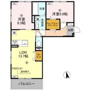 リジェールイーストの間取り画像