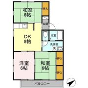 セジュール大田 B棟の間取り画像