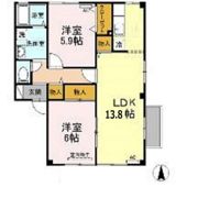 フォブールミューレの間取り画像