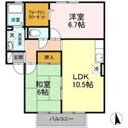 ヴィルヌーブの間取り画像