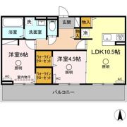 セキュレア合志の間取り画像