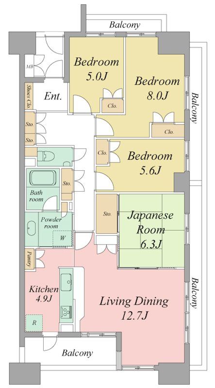 間取図