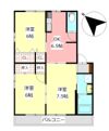 グラシス Bの間取り画像