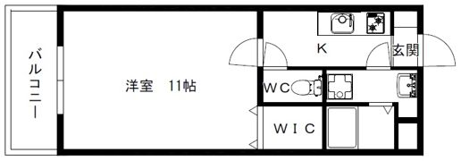 クレアーレの間取り画像