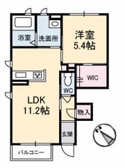 レイラニの間取り画像