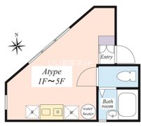ラビットハウス西蒲田の間取り画像