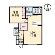 クレールSの間取り画像