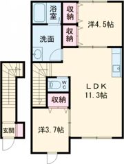 リュミエールⅢの間取り画像