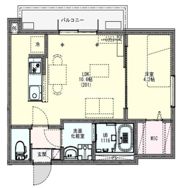 KLEIS西八王子Ⅱの間取り画像