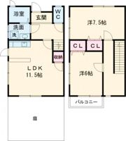 アミティ錦の間取り画像