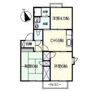 カーサ柏台Aの間取り画像