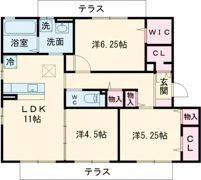 Grace Moat （グレイスモート）の間取り画像