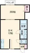 サンライズ山本Aの間取り画像