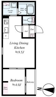 GRADUS八千代台Ⅳの間取り画像