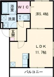 ポラリス野中町の間取り画像