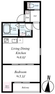 GRADUS八千代台Ⅳの間取り画像