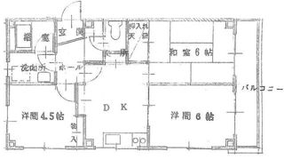 レヂデンス馬場の間取り画像