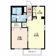 ファシネAの間取り画像