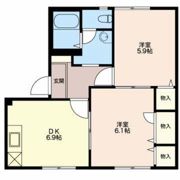 ライフコーポむらかみの間取り画像