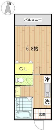 カーサスミレの間取り画像